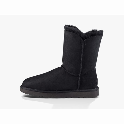 Botas UGG Bailey Button II Mulher Pretas | PT-JWPFA